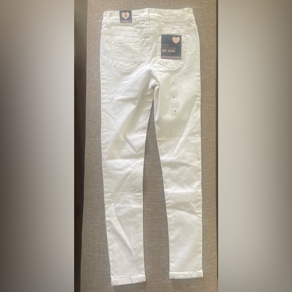 Girls White Jeans Size 8 new with tags - Picture 4 of 4